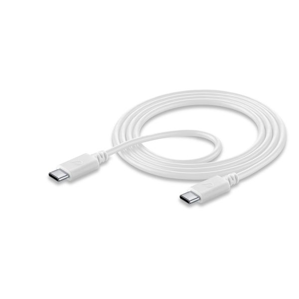 Cellularline Usb kabel usb-c naar usb-c 12m wit