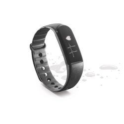 Fitness tracker touchscreen BT hartslag monitor zwart 