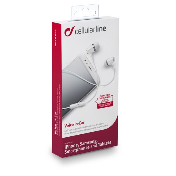 Cellularline In-ear HPH stereo wit