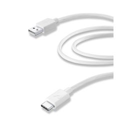 Cellularline Usb kabel usb-a naar usb-c 2m wit