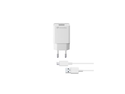 Reislader kit 5W/1A micro-usb Samsung wit