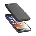 iPhone SE (2020/2022)/8/7 housse sensation noir 