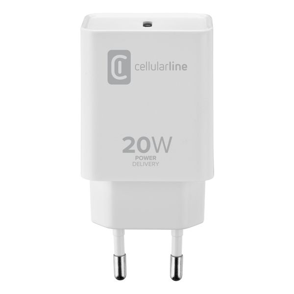 Cellularline Reislader 20W PD usb-c iPhone wit