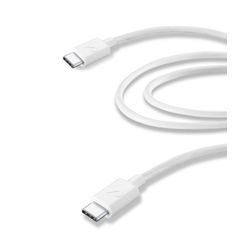 Cellularline Datakabel usb-c naar usb-c (2 m) wit