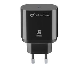 Reislader 25W PD usb-c Samsung zwart Cellularline