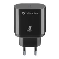 Cellularline Reislader 25W PD usb-c Samsung zwart