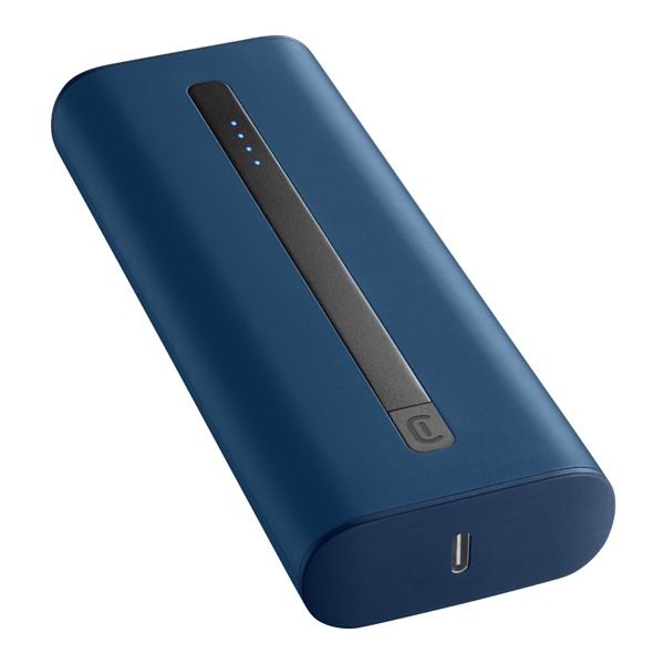 Cellularline Draagbare lader thunder 20000mAh usb-c blauw