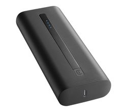 Draagbare lader thunder 20000mAh usb-c zwart Cellularline