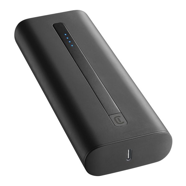 Cellularline Draagbare lader thunder 20000mAh usb-c zwart