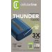 Cellularline Draagbare lader thunder 10000mAh usb-c blauw