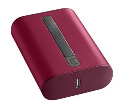 Draagbare lader thunder 10000mAh usb-c rood Cellularline