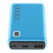 Cellularline Draagbare lader 10000mAh Essence Blauw