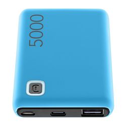 Cellularline Draagbare lader 5000mAh Essence Blauw