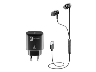 Samsung Kit Lader 25w USB-C & In-ear Earbud Zwart