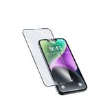 iPhone 14/14 Pro prot. d'écran verre trempé capsule transparent 