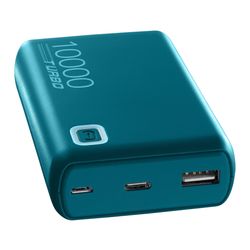 Cellularline Draagbare oplader 10000mAh Essence Turbo 20W PD Groen