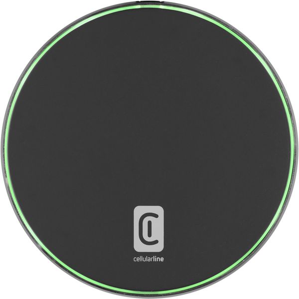 Cellularline Fast Pad Draadloze lader 15W USB-C zwart