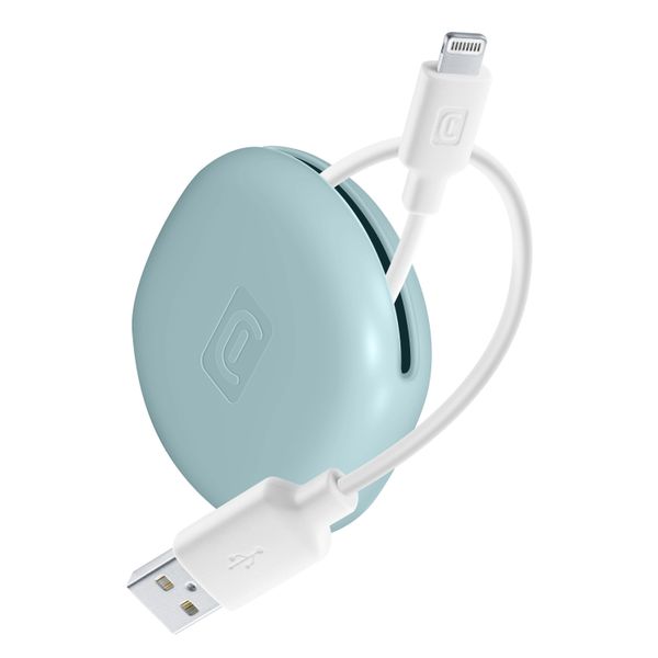 Cellularline Bag Cable USB-A naar Lightning-kabel met kabelhouder