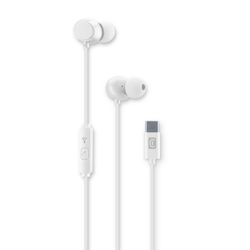 Cellularline Cloud In-Ear HPH bedraad USB-C  met microfoon Wit