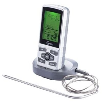 draadloze vlees- en barbecue thermometer met timer  Sunartis