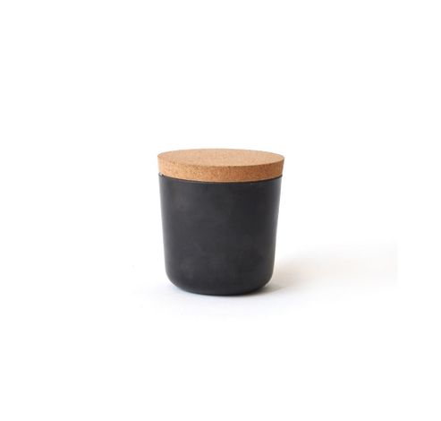 Gusto Small Storage Jar black  Biobu by Ekobo