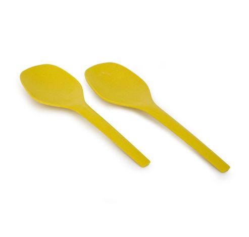 Gusto Duo Salad Server lemon  Biobu by Ekobo