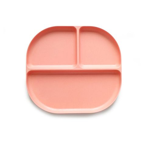 Bambino Divided Tray Coral  Biobu by Ekobo