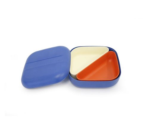 Go Bento Lunch Box Royal Blue  Biobu by Ekobo