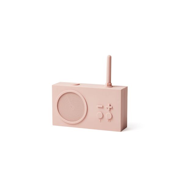 TYKHO 3 FM-radio Bluetooth Speaker Roze 