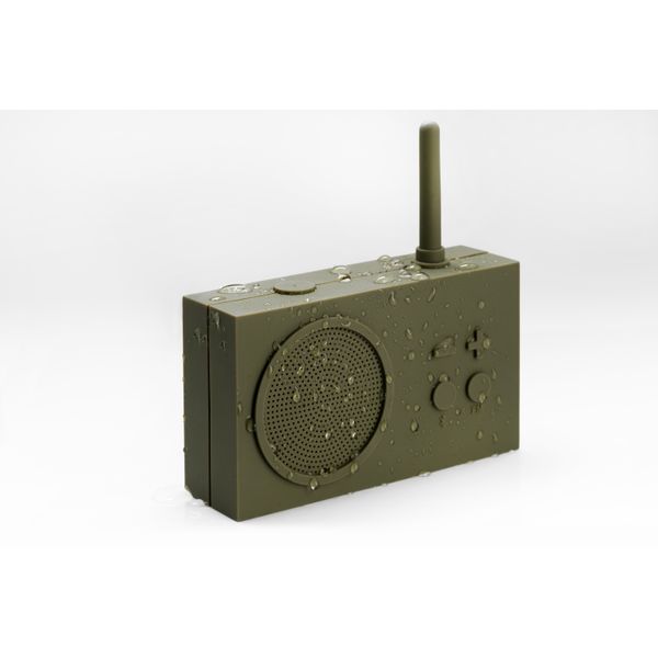 TYKHO 3 FM-radio Bluetooth speaker Kaki 