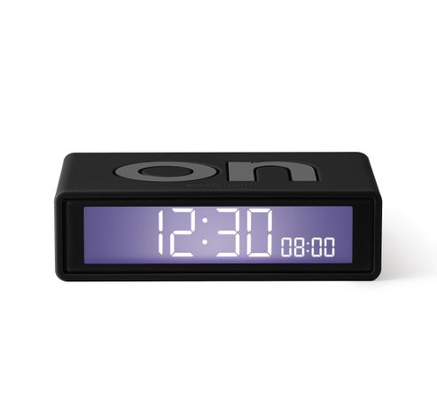 FLIP+ TRAVEL CLOCK  -BLACK  Lexon