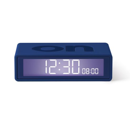 FLIP+ TRAVEL CLOCK  -NEW DARK BLUE  Lexon