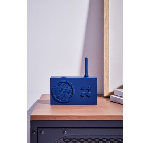 TYKHO 3 FM-radio Bluetooth Speaker Donkerblauw  Lexon