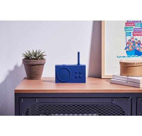 TYKHO 3 FM-radio Bluetooth Speaker Donkerblauw  Lexon