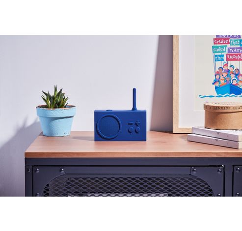 TYKHO 3 FM-radio Bluetooth Speaker Donkerblauw  Lexon