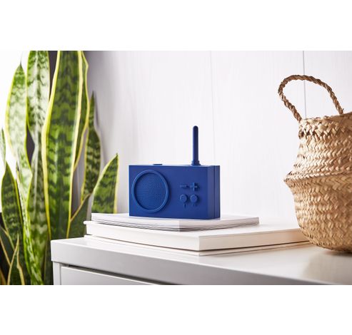 TYKHO 3 FM-radio Bluetooth Speaker Donkerblauw  Lexon