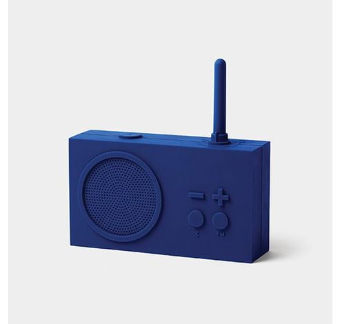 TYKHO 3 FM-radio Bluetooth Speaker Donkerblauw  Lexon