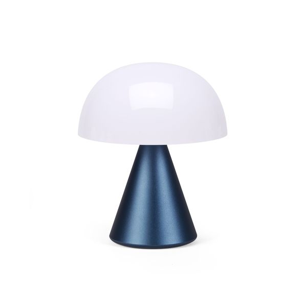 MINA M Middelgrote draagbare LED-lamp Dark Blue 