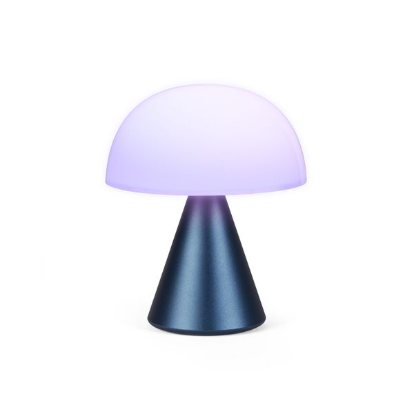 MINA M Middelgrote draagbare LED-lamp Dark Blue 