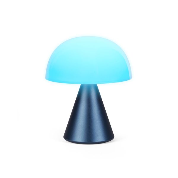 MINA M Middelgrote draagbare LED-lamp Dark Blue 