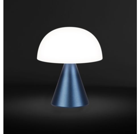 MINA M Middelgrote draagbare LED-lamp Dark Blue  Lexon