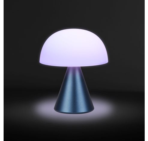 MINA M Middelgrote draagbare LED-lamp Dark Blue  Lexon