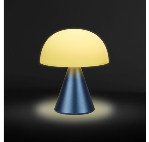 MINA M Middelgrote draagbare LED-lamp Dark Blue  Lexon