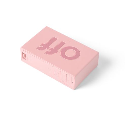 Flip + Omkeerbare wekker Pink  Lexon