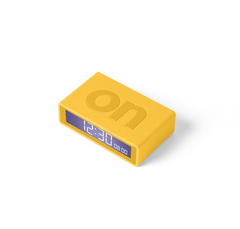 FLIP+ TRAVEL CLOCK  -YELLOW  Lexon