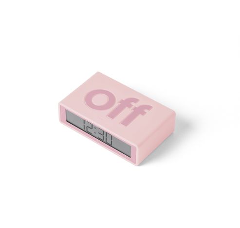 FLIP+ TRAVEL CLOCK  -PINK  Lexon