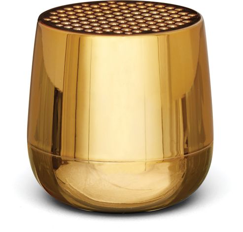 Mino+ Chrome Bluetooth Speaker Metallic Goud  Lexon