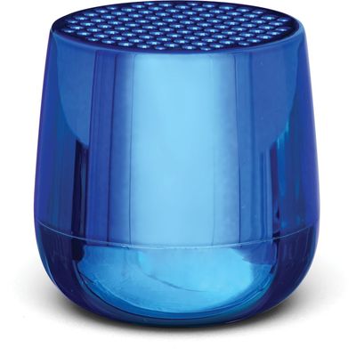 Mino+ Chrome Bluetooth Speaker Metallic Blauw  Lexon