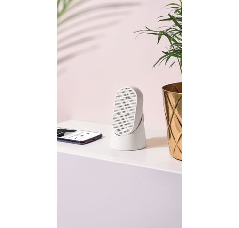 Mino T Bluetooth speaker met karabijnhaak Mat wit  Lexon