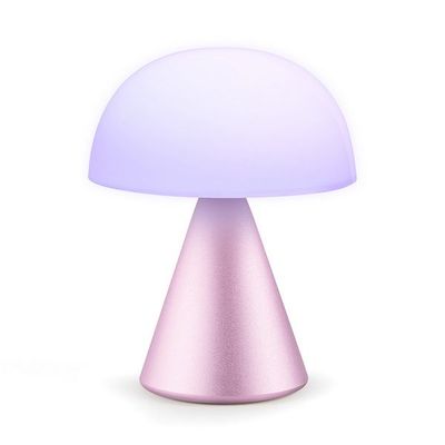 Mina L Draagbare LED lamp Pink 